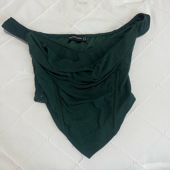 pretty little thing cropped shoulder top corset - Picture 2 of 2
